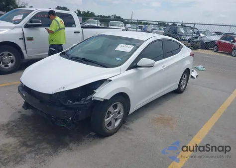 2014 Hyundai Elantra Se from USA, damaged, VIN 5NPDH4AE2EH509528